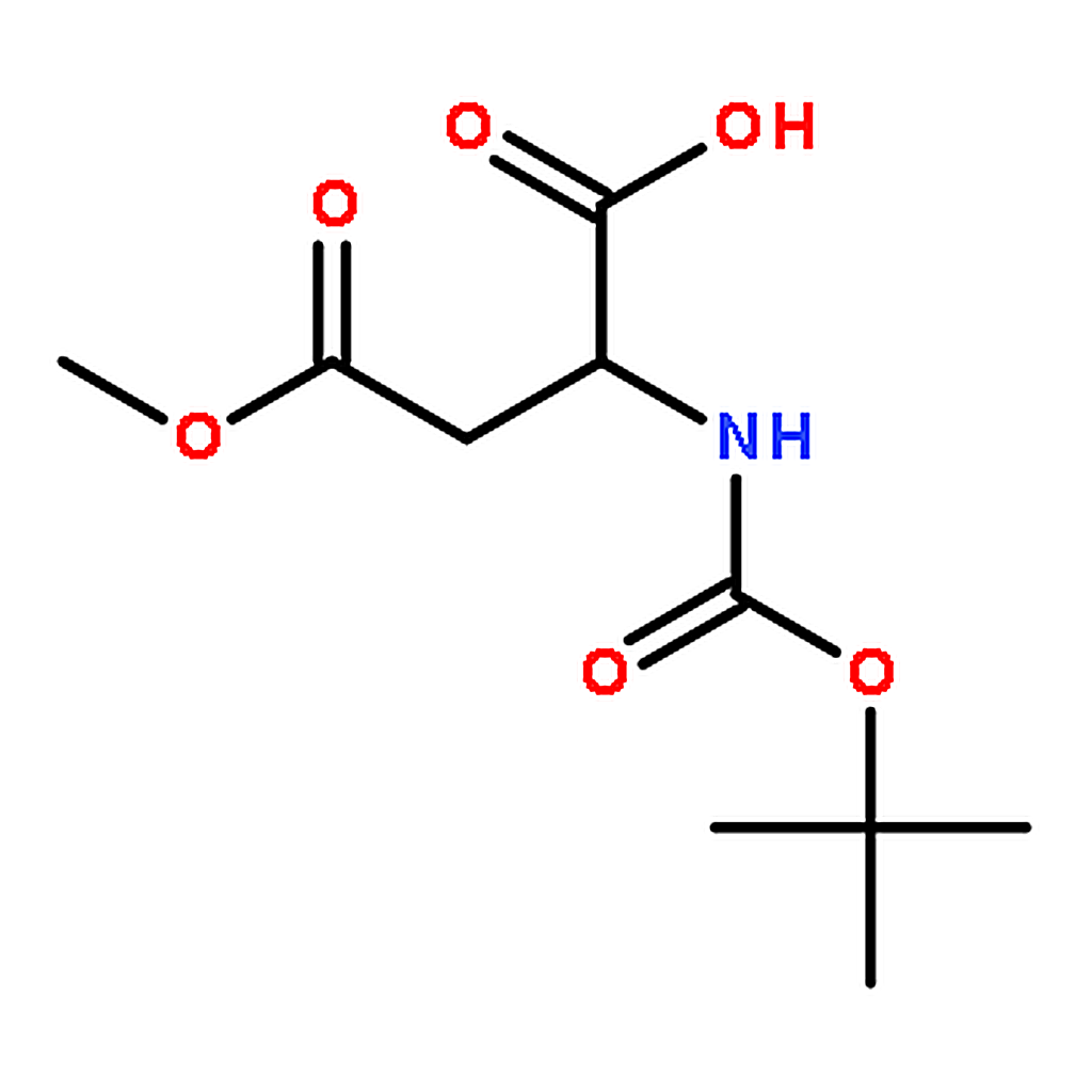 RHAWN 2-((tert-Butoxycarbonyl)amino)-4-methoxy-4-oxobutanoic acid
