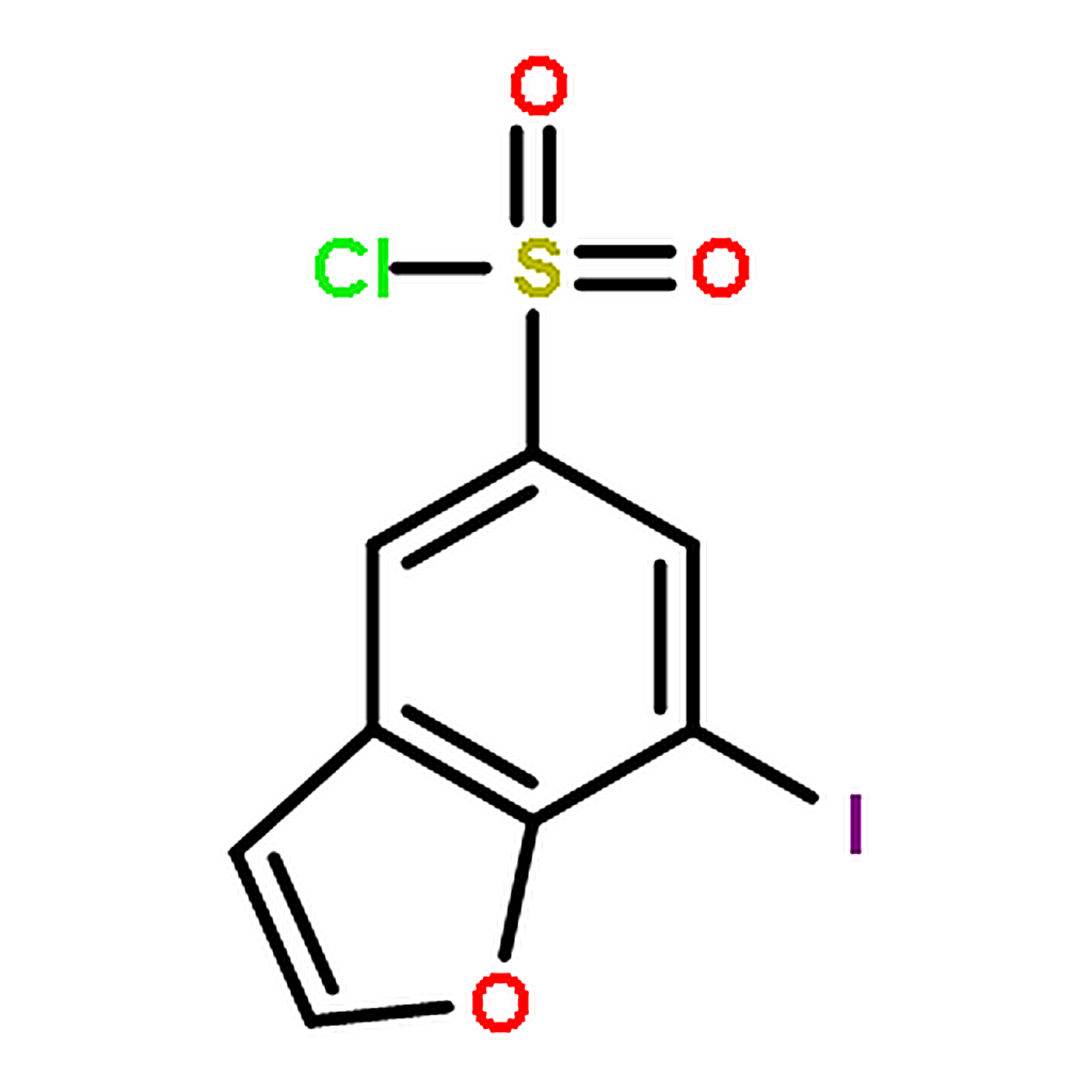RHAWN 7-IODOBENZOFURAN-5-SULFONYL CHLORIDE