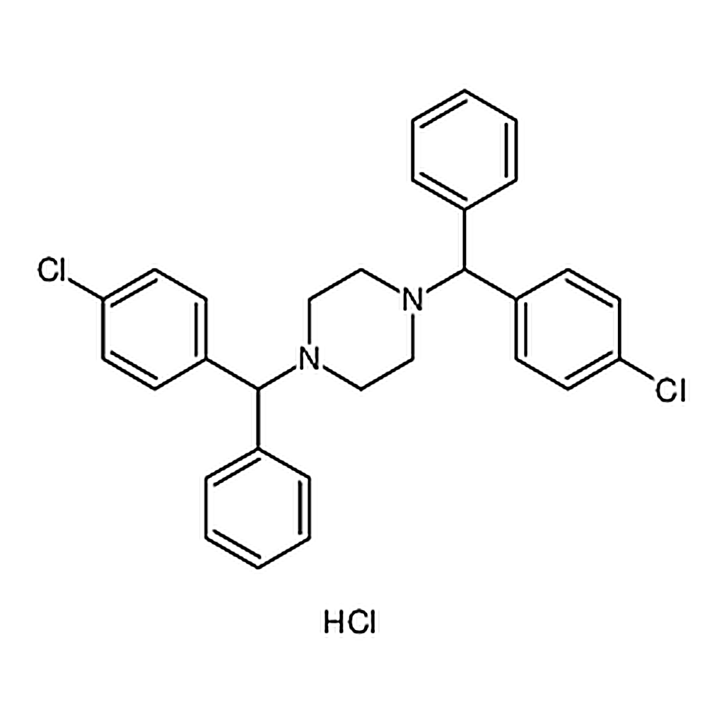 RHAWN 1,4-Bis((4-chlorophenyl)(phenyl)methyl)piperazine dihydrochloride