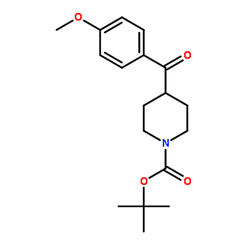 RHAWN tert-Butyl 4-(4-methoxybenzoyl)piperidine-1-carboxylate