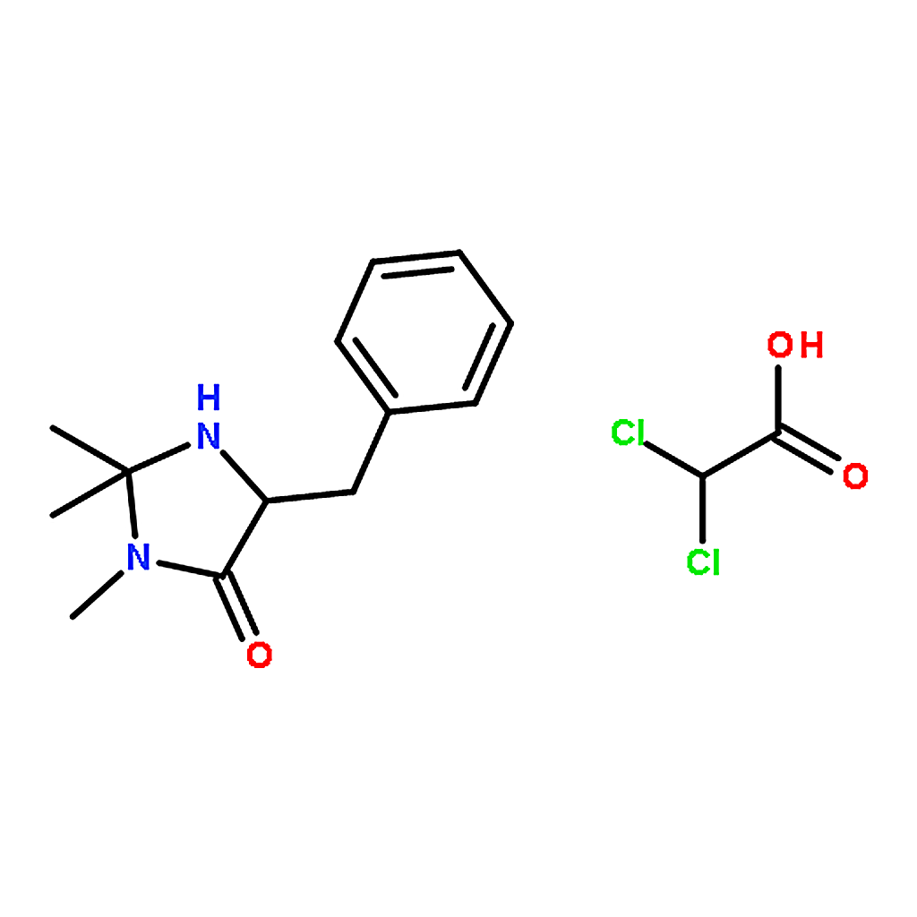 RHAWN (5R)-(+)-2，2，3-TRIMETHYL-5-BENZYL-4-IMIDAZOLIDINONE DICHLOROACETIC ACID