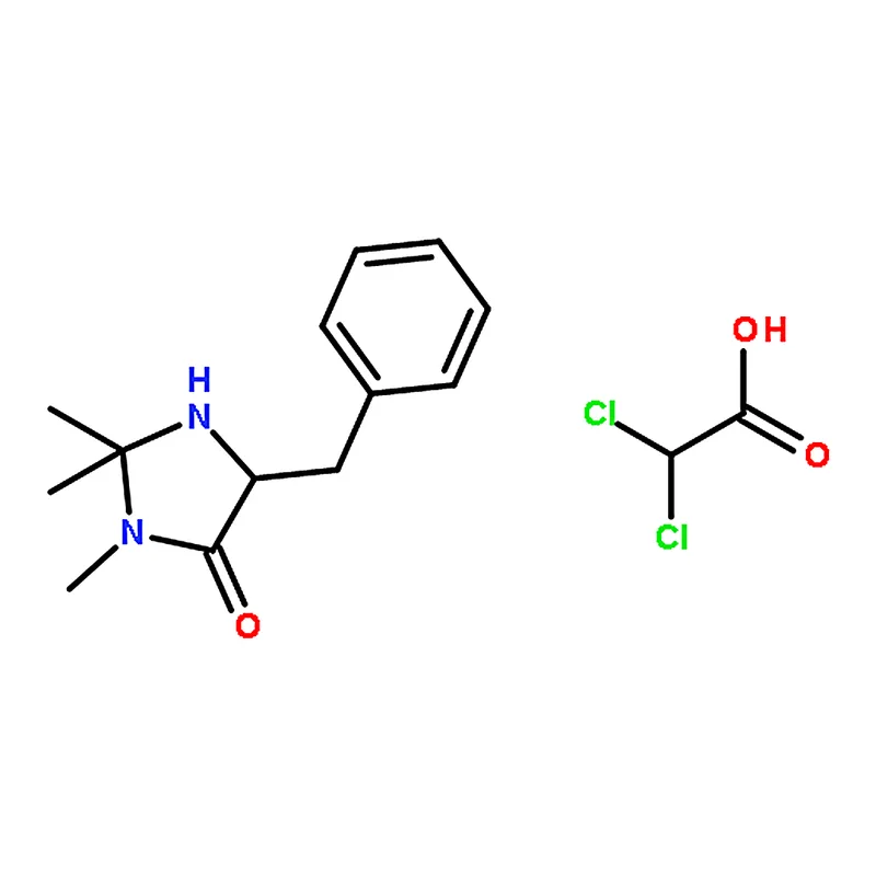 RHAWN (5R)-(+)-2,2,3-TRIMETHYL-5-BENZYL-4-IMIDAZOLIDINONE DICHLOROACETIC ACID