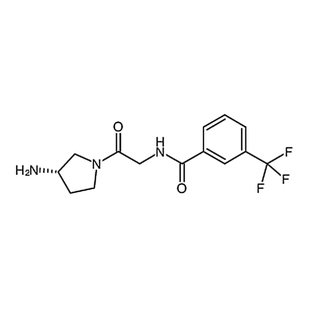 RHAWN (S)-N-(2-(3-Aminopyrrolidin-1-yl)-2-oxoethyl)-3-(trifluoromethyl)benzamide