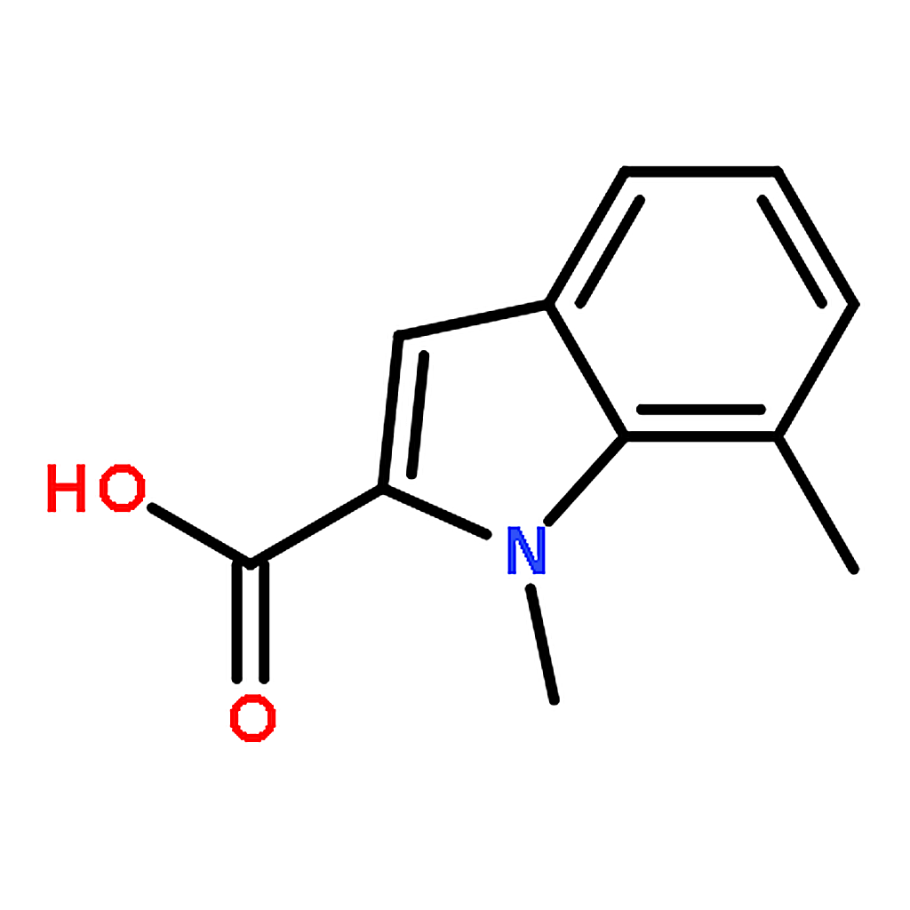 RHAWN 1,7-Dimethyl-1H-indole-2-carboxylic acid