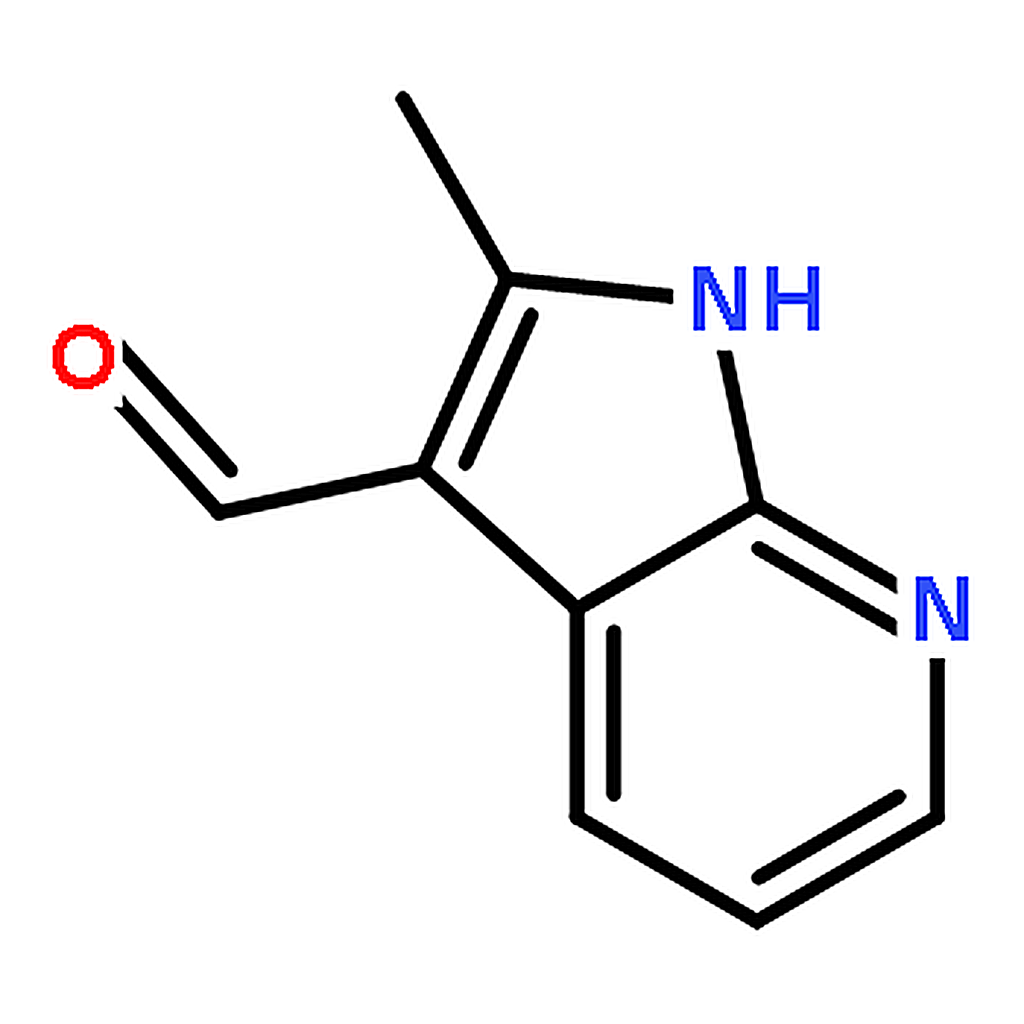 RHAWN 2-Methyl-1H-pyrrolo[2,3-b]pyridine-3-carbaldehyde