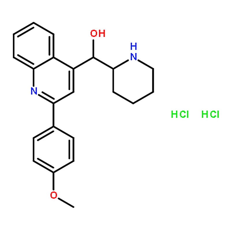 RHAWN 2-(4-Methoxyphenyl)--2-piperidinyl-4-quinolinemethanol Dihydrochloride