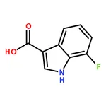 RHAWN 7-Fluoro-1H-indole-3-carboxylic acid