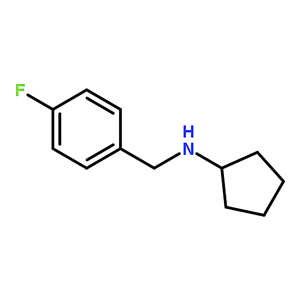 RHAWN Cyclopentyl-(4-fluoro-benzyl)-amine