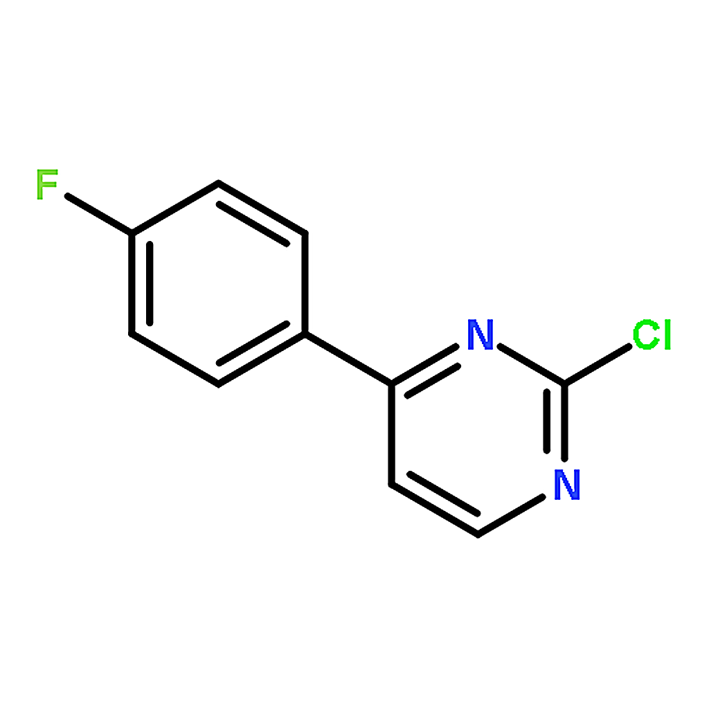 RHAWN 2-Chloro-4-(4-fluoro-phenyl)-pyrimidine