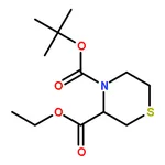 RHAWN N-BOC-THIOMORPHOLINE-3-CARBOXYLIC ACID ETHYL ESTER