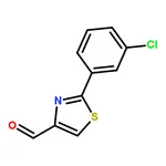 RHAWN 2-(3-Chlorophenyl)thiazole-4-carbaldehyde