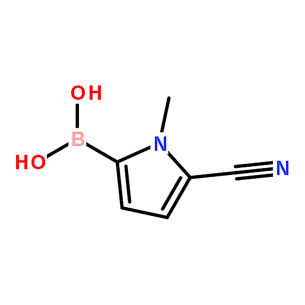 RHAWN (5-Cyano-1-methyl-1H-pyrrol-2-yl)boronic acid