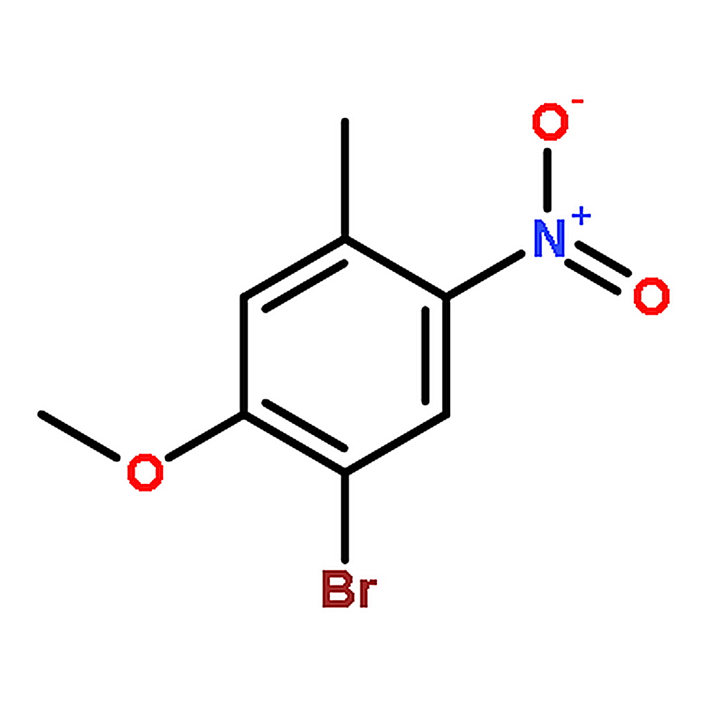 RHAWN 1-Bromo-2-methoxy-4-methyl-5-nitrobenzene