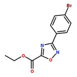 RHAWN Ethyl 3-(4-bromophenyl)-1,2,4-oxadiazole-5-carboxylate