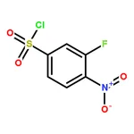 RHAWN 3-Fluoro-4-nitrobenzene-1-sulfonyl chloride