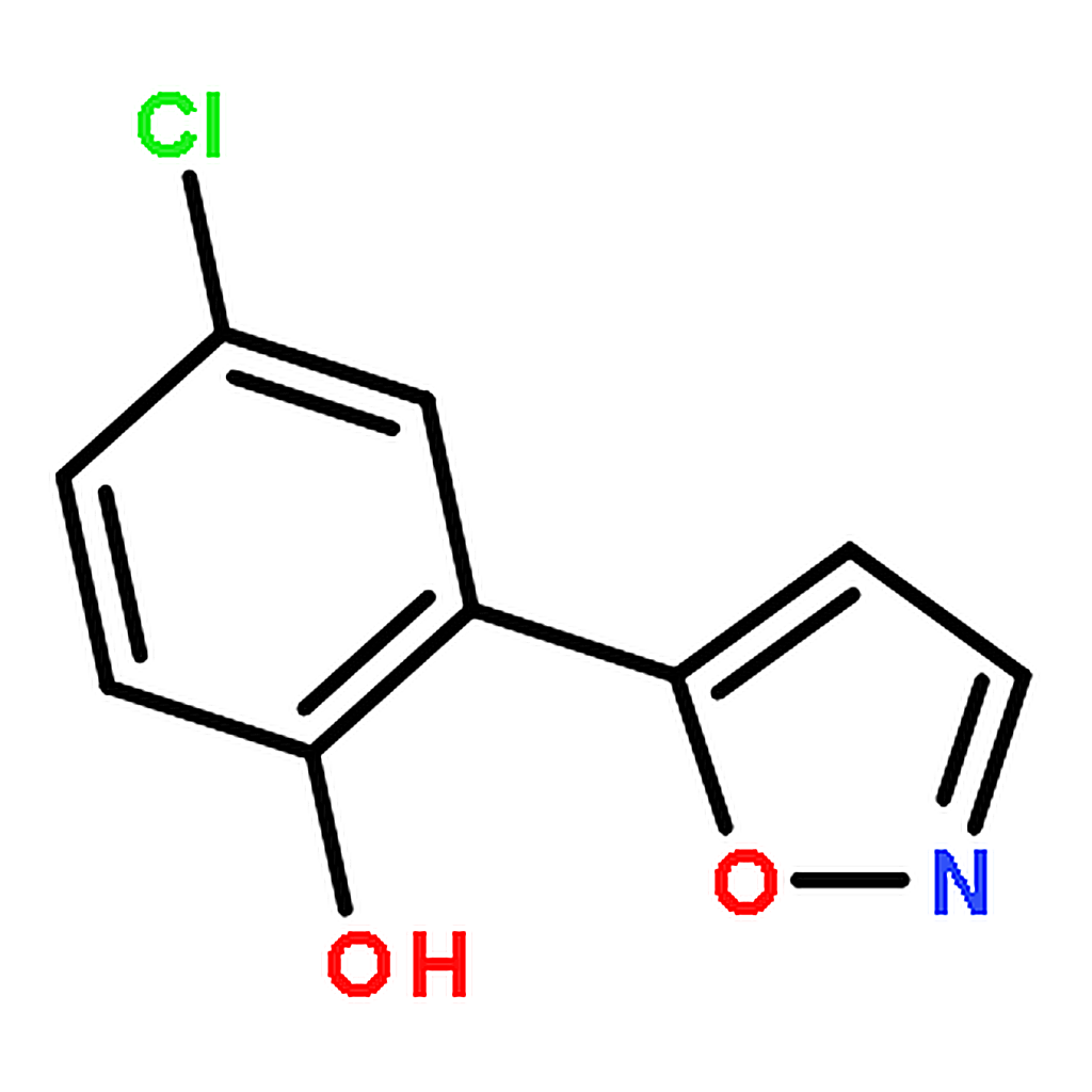 RHAWN 4-Chloro-2-(isoxazol-5-yl)phenol