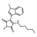 RHAWN IM 54 (2-(1H-Indol-3-yl)-3-pentylamino-maleimide)