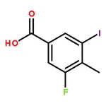 RHAWN 3-Fluoro-4-methyl-5-iodobenzoic acid