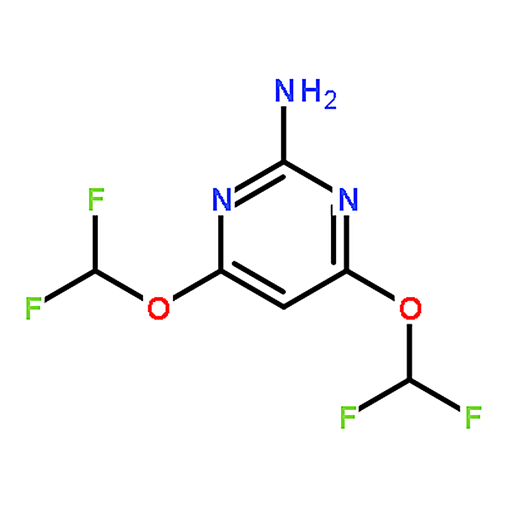 RHAWN 2-Amino-4,6-bis(difluoromethoxy)pyrimidine