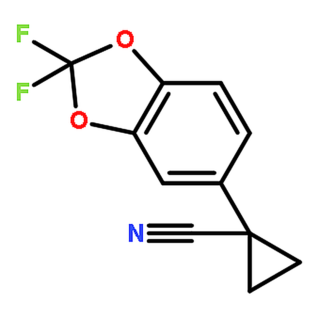 RHAWN 1-(2,2-Difluorobenzo[d][1,3]dioxol-5-yl)cyclopropanecarbonitrile