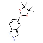 RHAWN 5-(4,4,5,5-Tetramethyl-1,3,2-dioxaborolan-2-yl)-1H-indazole