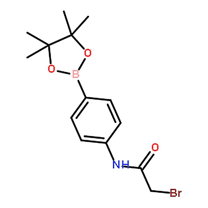RHAWN 2-Bromo-N-(4-(4,4,5,5-tetramethyl-1,3,2-dioxaborolan-2-yl)phenyl)acetamide