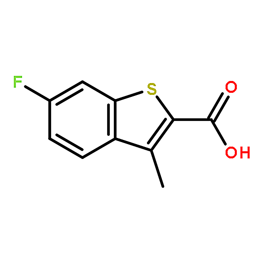 RHAWN 6-Fluoro-3-methyl-1-benzothiophene-2-carboxylicacid