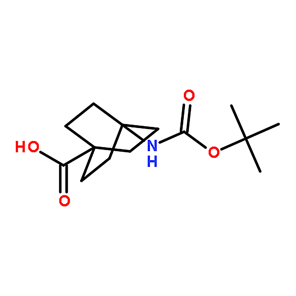RHAWN 4-((tert-Butoxycarbonyl)amino)bicyclo[2.2.2]octane-1-carboxylic acid