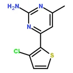 RHAWN 4-(3-chlorothiophen-2-yl)-6-methylpyrimidin-2-amine