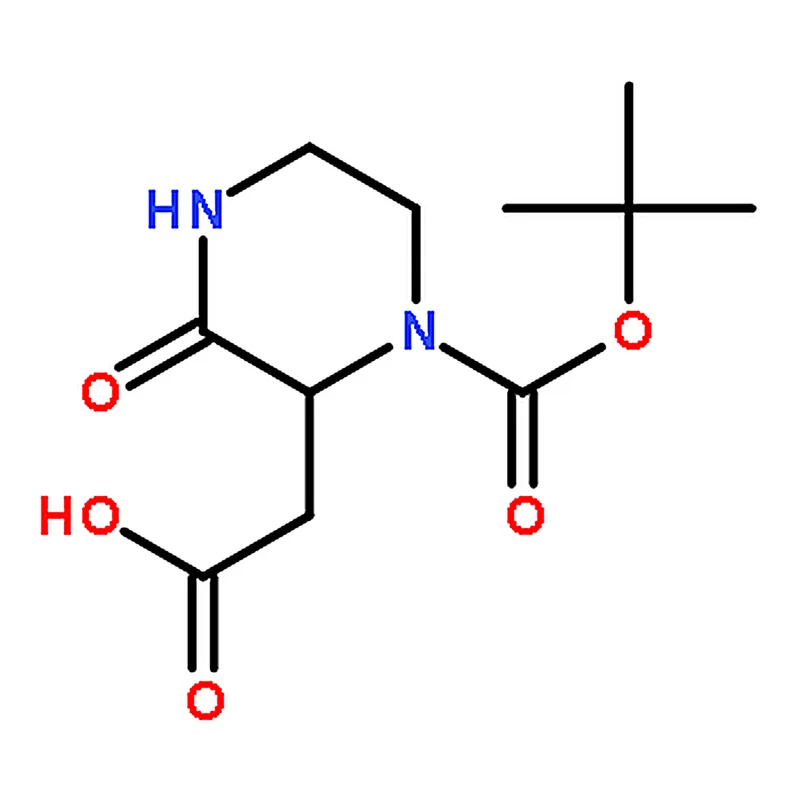 RHAWN (R,S)-4-BOC-3-CARBOXYMETHYL-PIPERAZIN-2-ONE