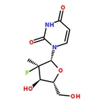 RHAWN 2'-deoxy-2'-fluoro-2'-C-methyluridine