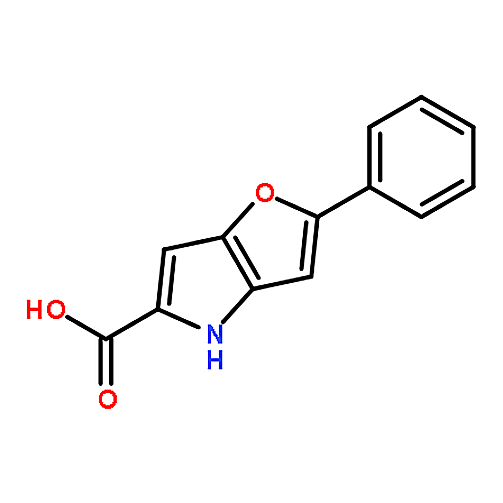 RHAWN 2-Phenyl-4H-furo[3，2-b]pyrrole-5-carboxylic acid