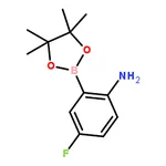 RHAWN 4-Fluoro-2-(4,4,5,5-tetramethyl-1,3,2-dioxaborolan-2-yl)aniline