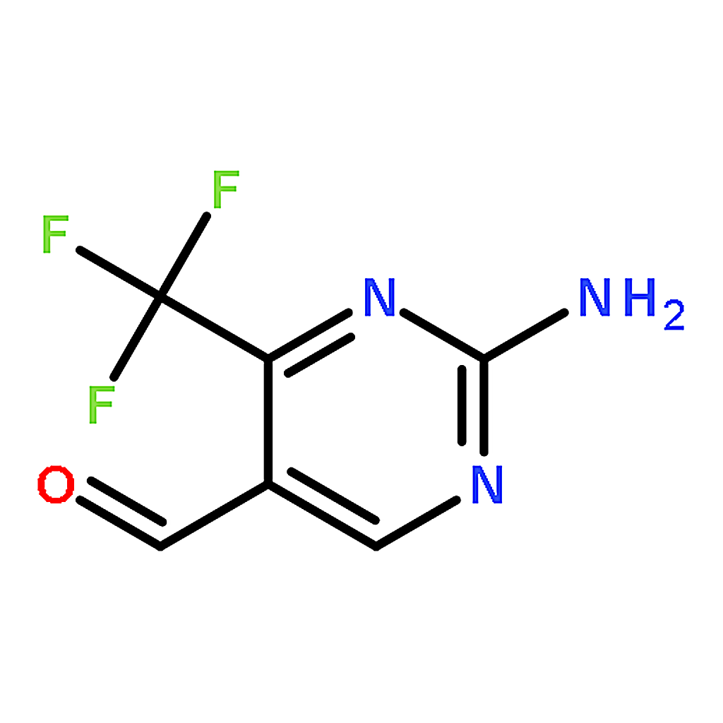 RHAWN 2-Amino-4-(trifluoromethyl)pyrimidine-5-carbaldehyde