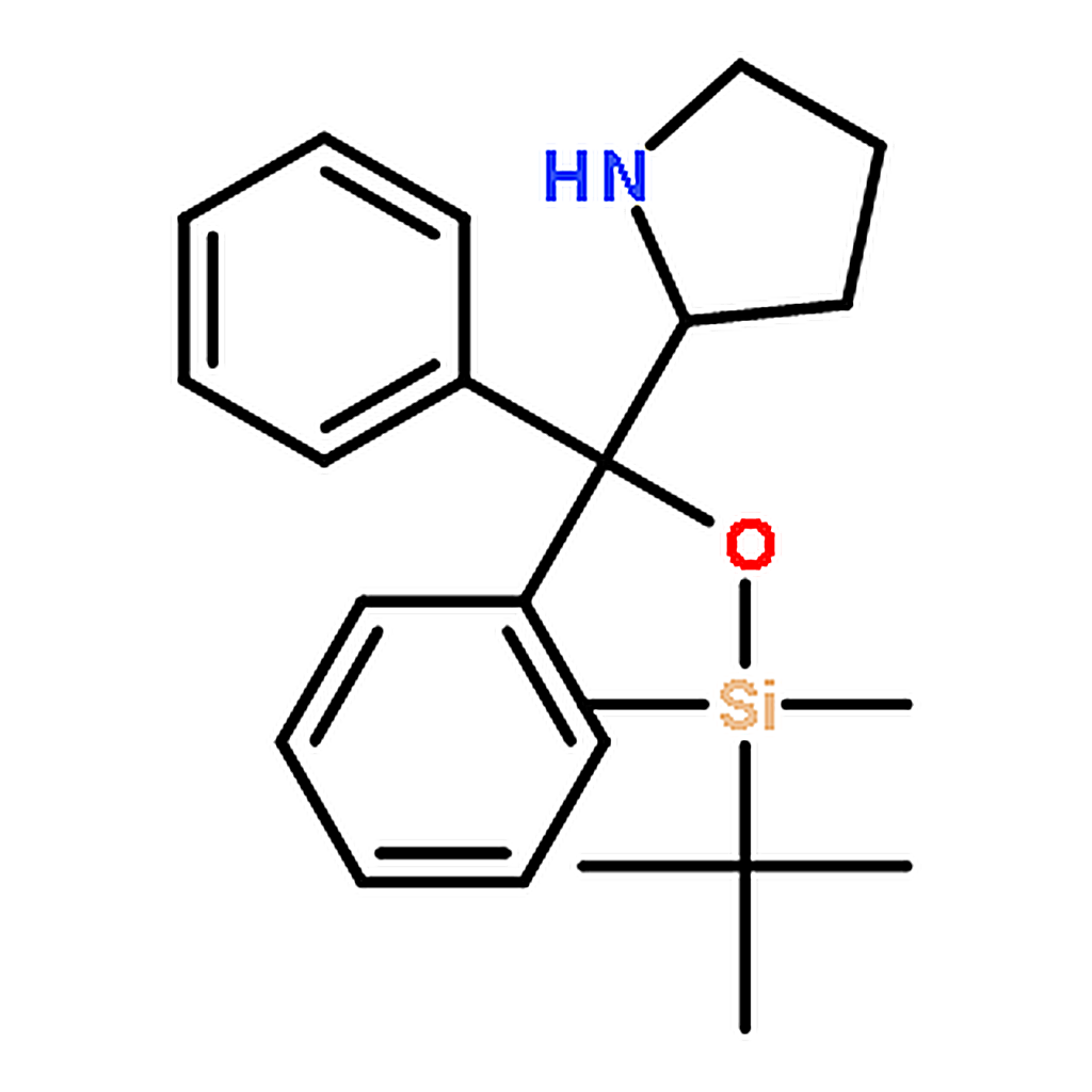 RHAWN (2S)-2-[[[(1，1-Dimethylethyl)dimethylsilyl]oxy]diphenylmethyl]pyrrolidine