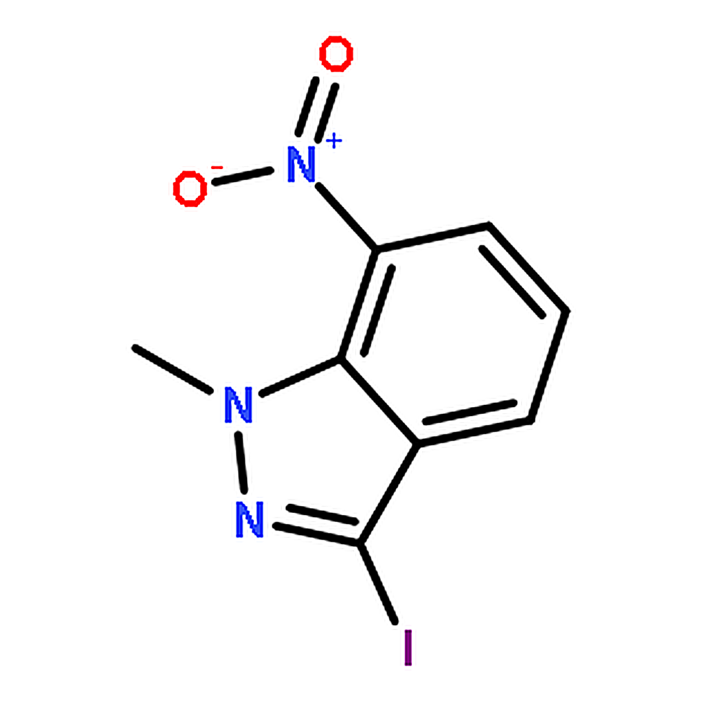 RHAWN 3-Iodo-1-methyl-7-nitro-1H-indazole