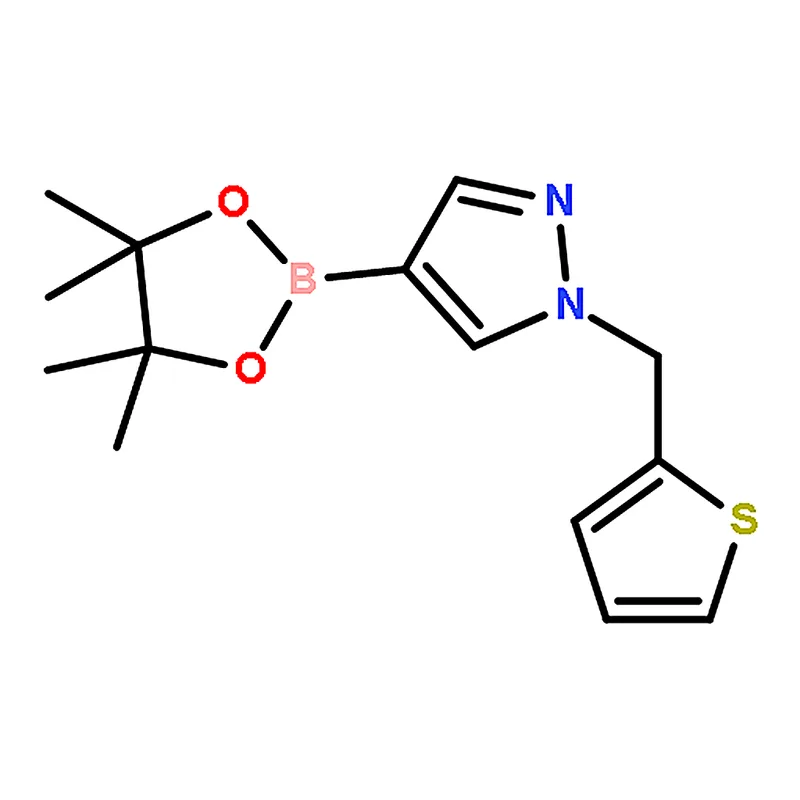 RHAWN 4-(4,4,5,5-Tetramethyl-1,3,2-dioxaborolan-2-yl)-1-(2-thienylmethyl)-1H-pyrazole