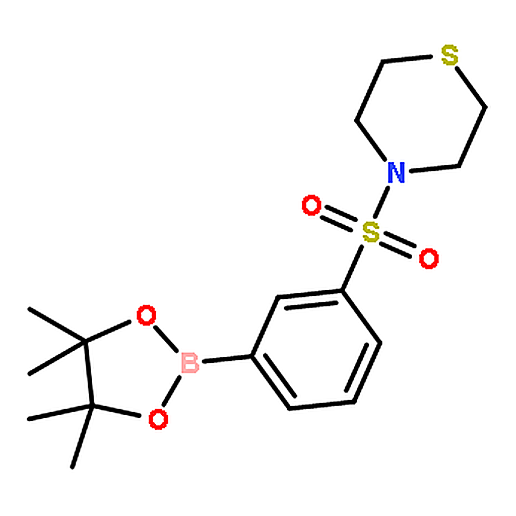 RHAWN 4-((3-(4，4，5，5-Tetramethyl-1，3，2-dioxaborolan-2-yl)phenyl)sulfonyl)thiomorpholine