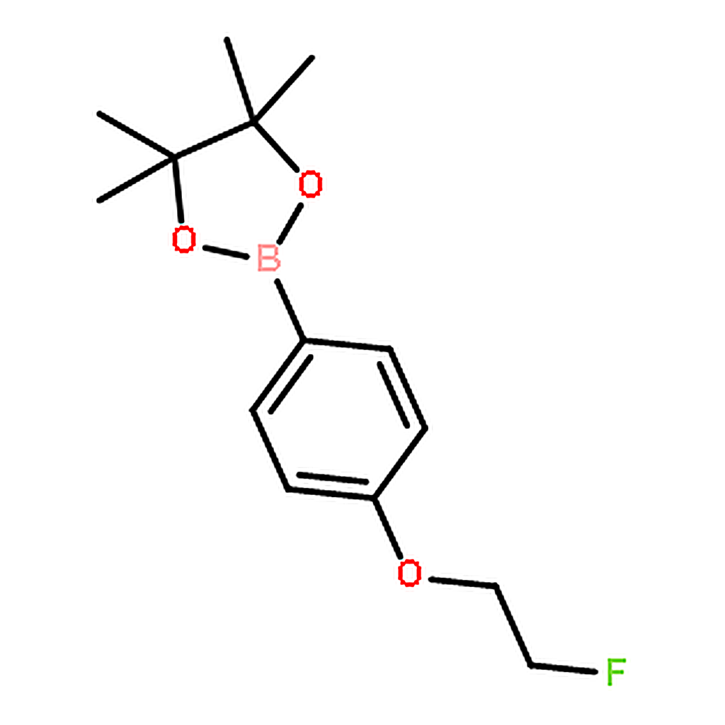RHAWN 2-(4-(2-Fluoroethoxy)phenyl)-4,4,5,5-tetramethyl-1,3,2-dioxaborolane