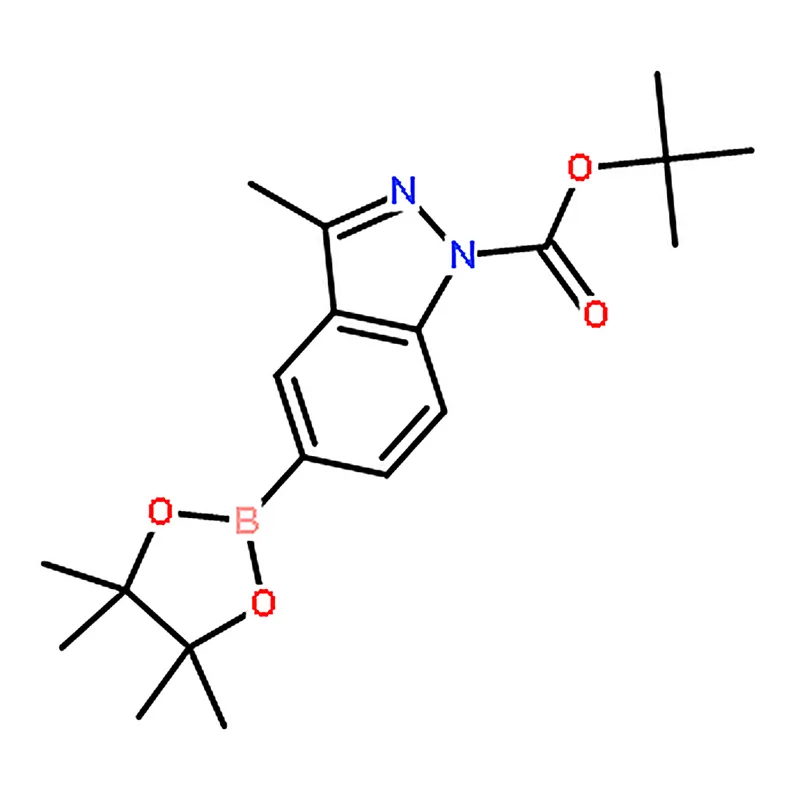 RHAWN tert-Butyl 3-methyl-5-(4,4,5,5-tetramethyl-1,3,2-dioxaborolan-2-yl)-1H-indazole-1-carboxylate