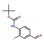 RHAWN tert-Butyl (2-fluoro-4-formylphenyl)carbamate