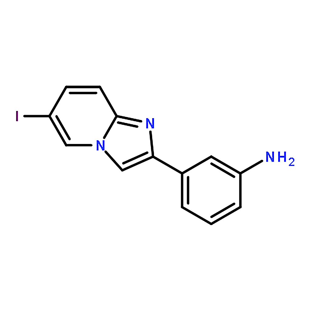 RHAWN 3-(6-Iodoimidazo[1，2-a]pyridin-2-yl)aniline