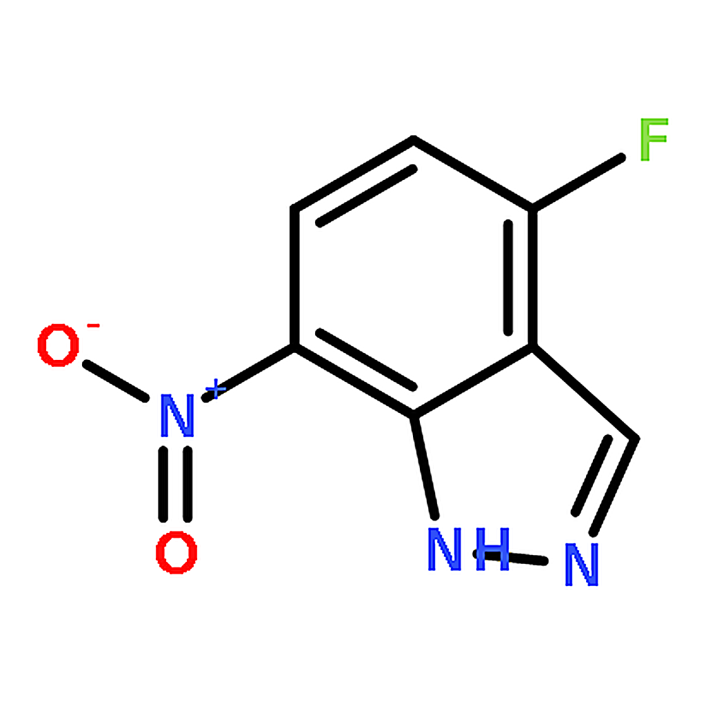 RHAWN 4-Fluoro-7-nitro-1H-indazole