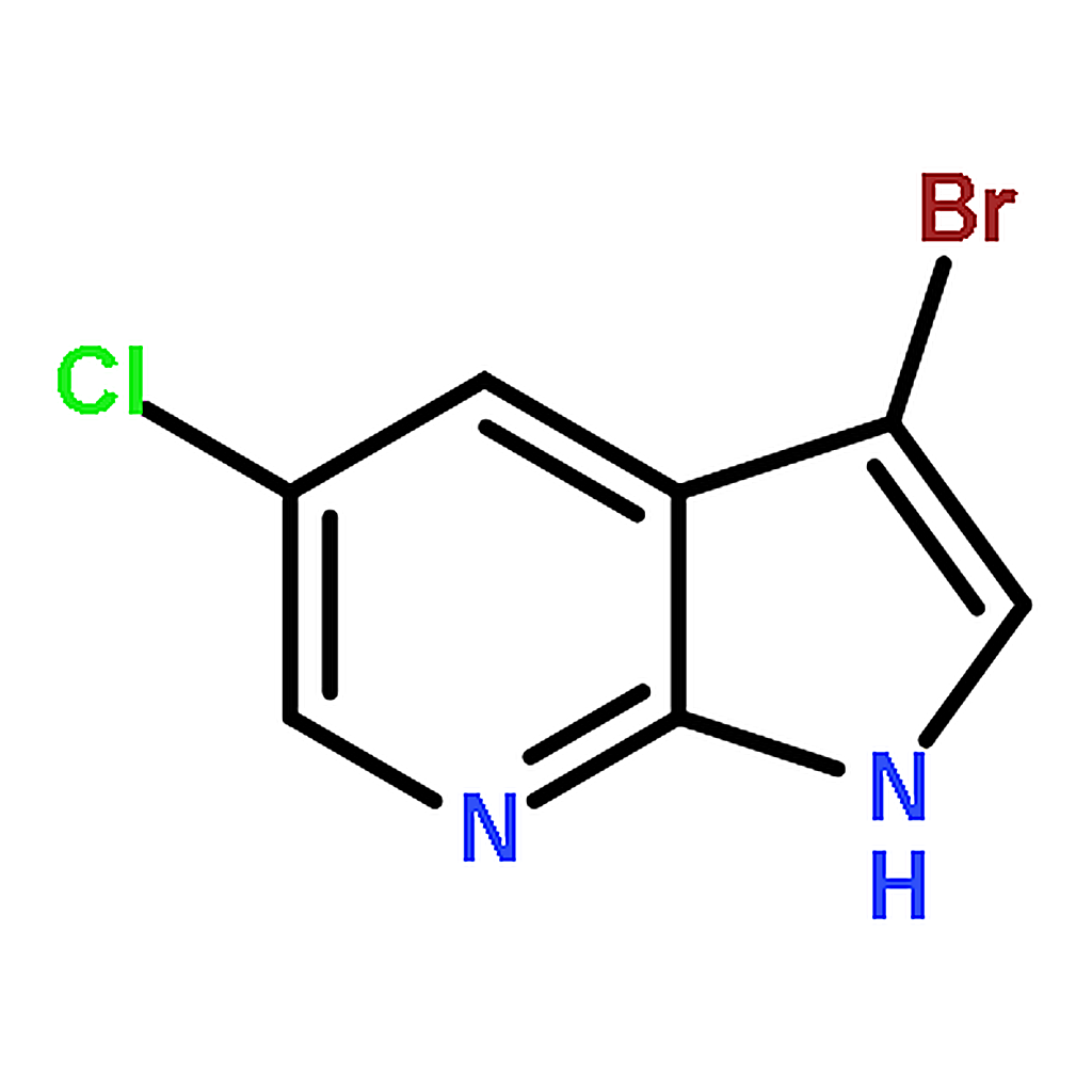 RHAWN 3-bromo-5-chloro-1H-pyrrolo[2，3-b]pyridine