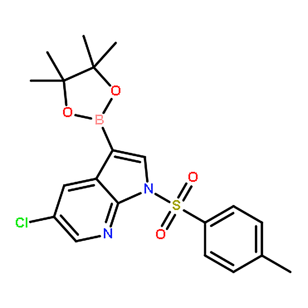 RHAWN 5-Chloro-3-(4,4,5,5-tetramethyl-1,3,2-dioxaborolan-2-yl)-1-tosyl-1H-pyrrolo[2,3-b]pyridine