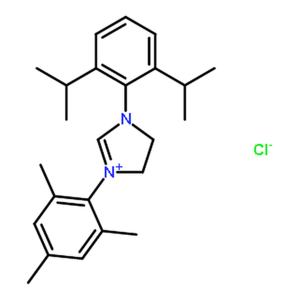 RHAWN 1-(2,6-Diisopropylphenyl)-3-mesityl-4,5-dihydro-1H-imidazol-3-ium chloride