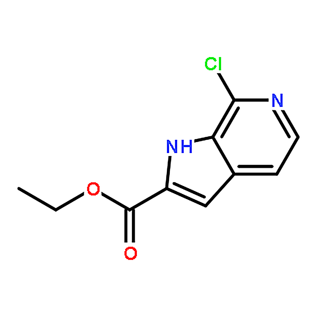 RHAWN Ethyl 7-chloro-1H-pyrrolo[2,3-c]pyridine-2-carboxylate