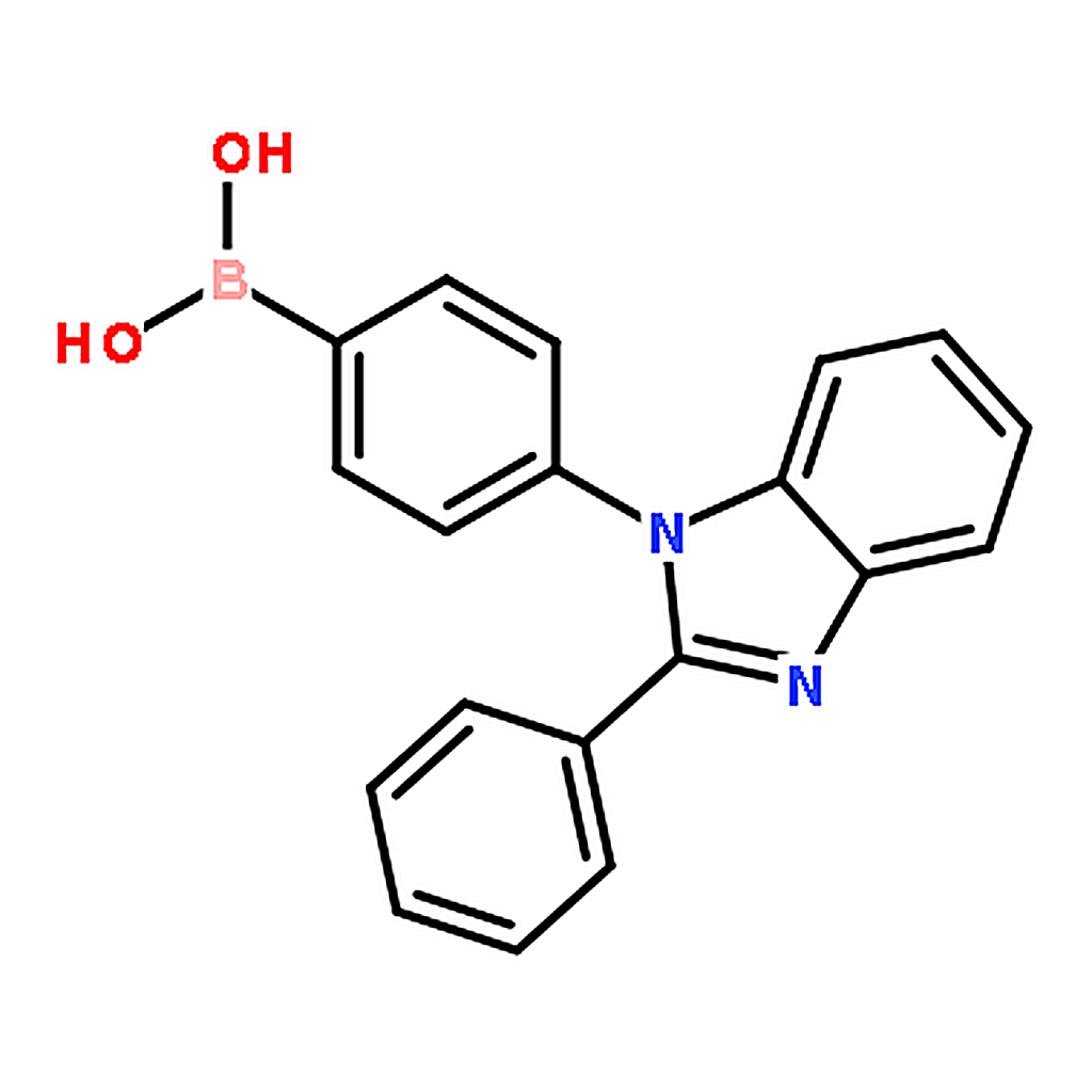 RHAWN (4-(2-Phenyl-1H-benzo[d]imidazol-1-yl)phenyl)boronic acid