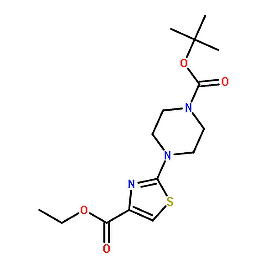 RHAWN Ethyl 2-(4-(tert-butoxycarbonyl)piperazin-1-yl)thiazole-4-carboxylate