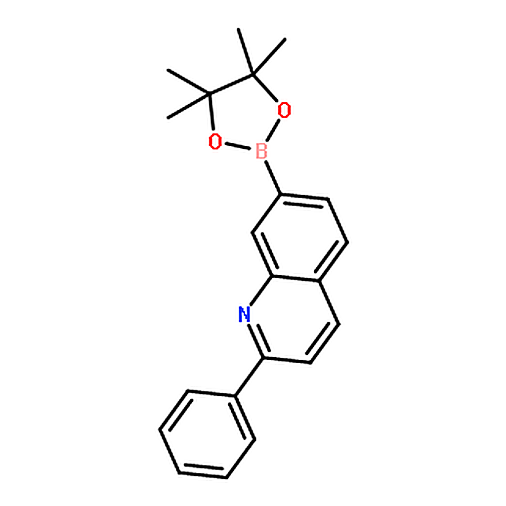 RHAWN 2-Phenyl-7-(4,4,5,5-tetramethyl-1,3,2-dioxaborolan-2-yl)quinoline